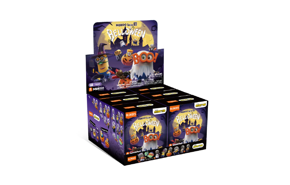 Blokees Model Kits-Minions Mokoo series-03 Belloween